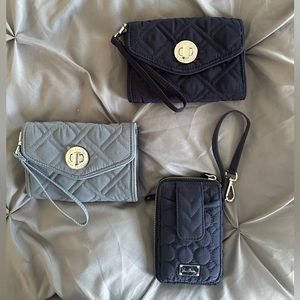 Vera Bradley wristlet set